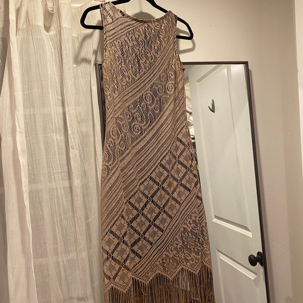 Vintage Lace Flapper Dress